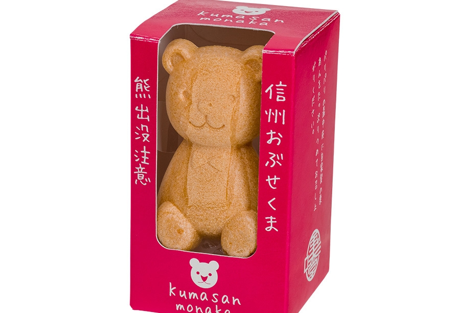 くまさんもなか | 〇くまの形のかわいい最中皮に、国産栗で作った餡を